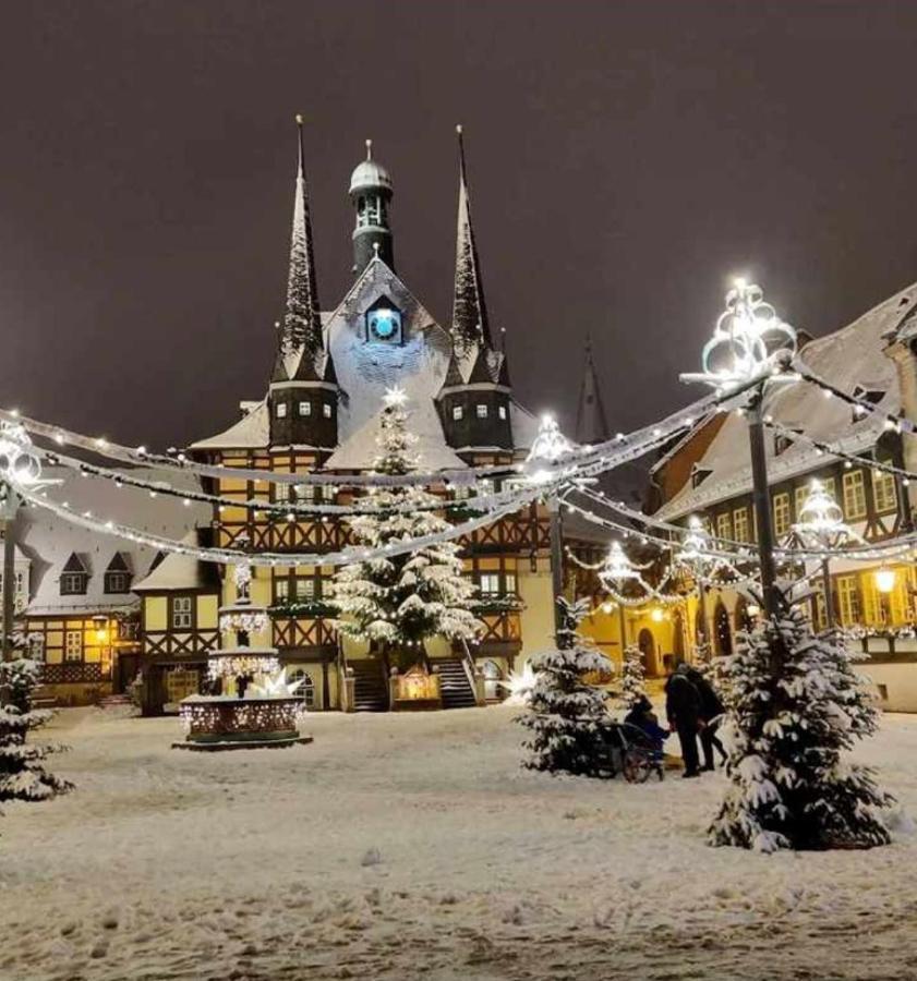 Haus Kreuzberg Mit Schlossblick Wernigerode Exterior foto