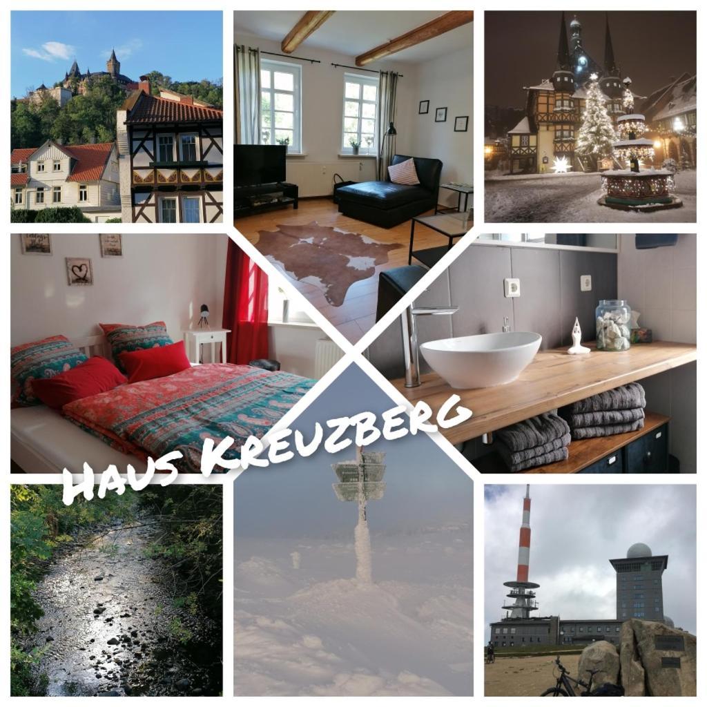 Haus Kreuzberg Mit Schlossblick Wernigerode Exterior foto