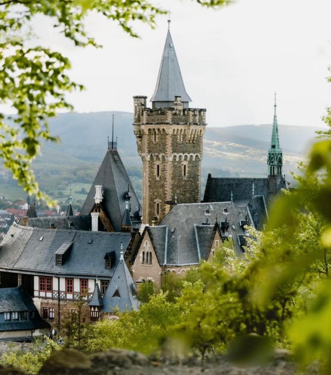 Haus Kreuzberg Mit Schlossblick Wernigerode Exterior foto